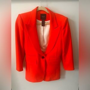 Smythe Neon Coral Blazer